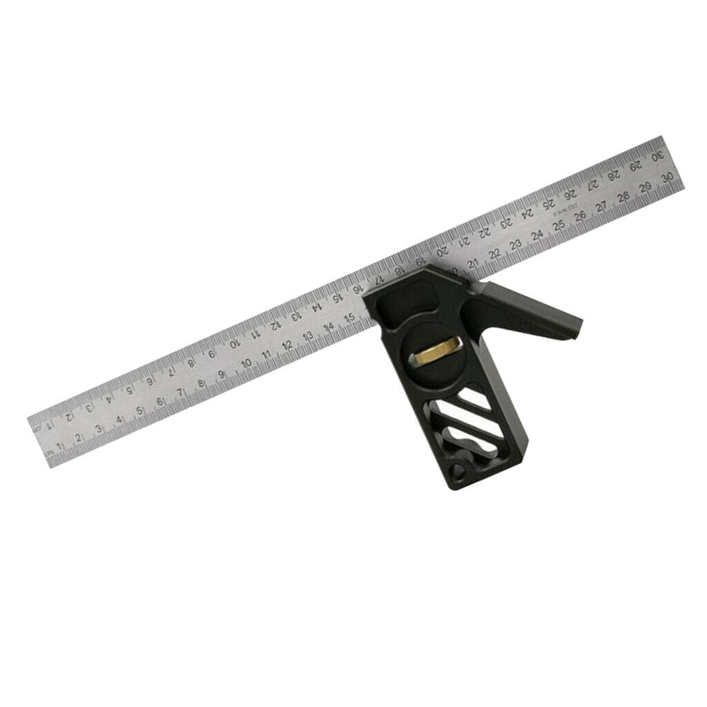 Heavy Duty Multi-functional Level Angle Ruler Woodworking Triangle Ruler