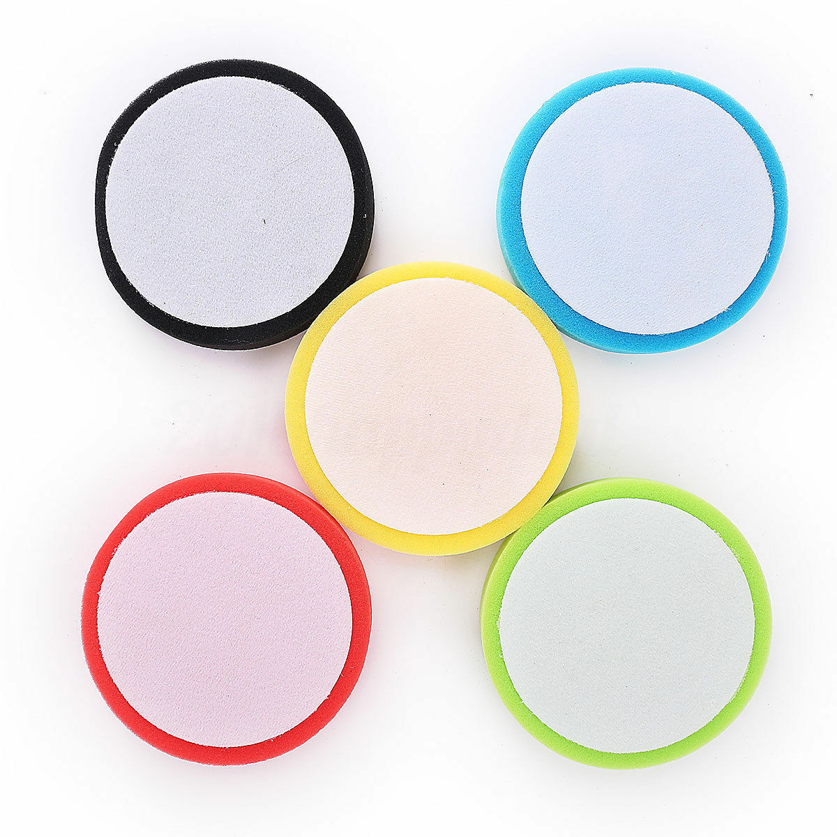 5 Pieces Polishing Pads for Drill 150mm Car Foam Buffing Pads Woolen