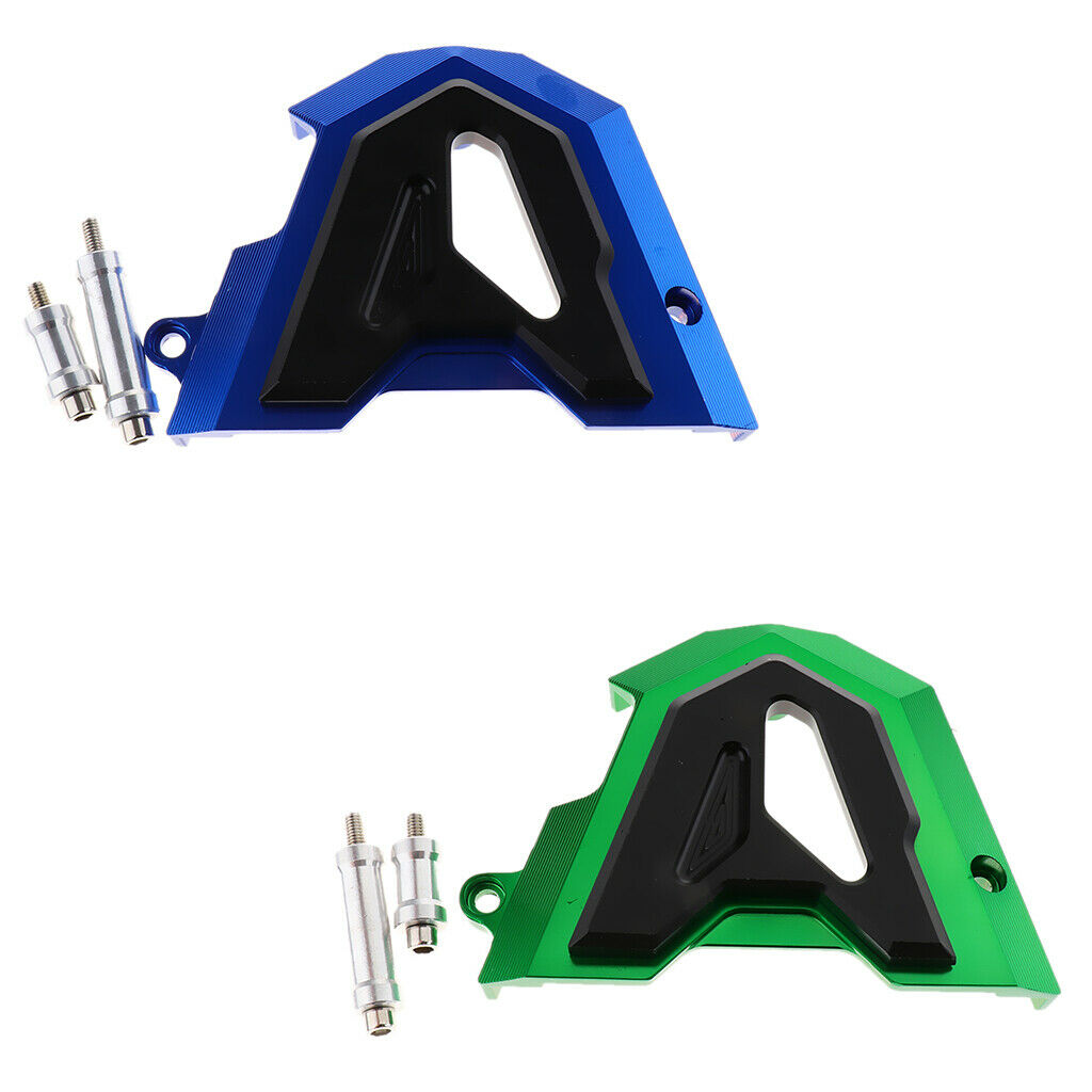 Front Sprocket Engine Chain Protector for Kawasaki Ninja 250 Z250  Blue