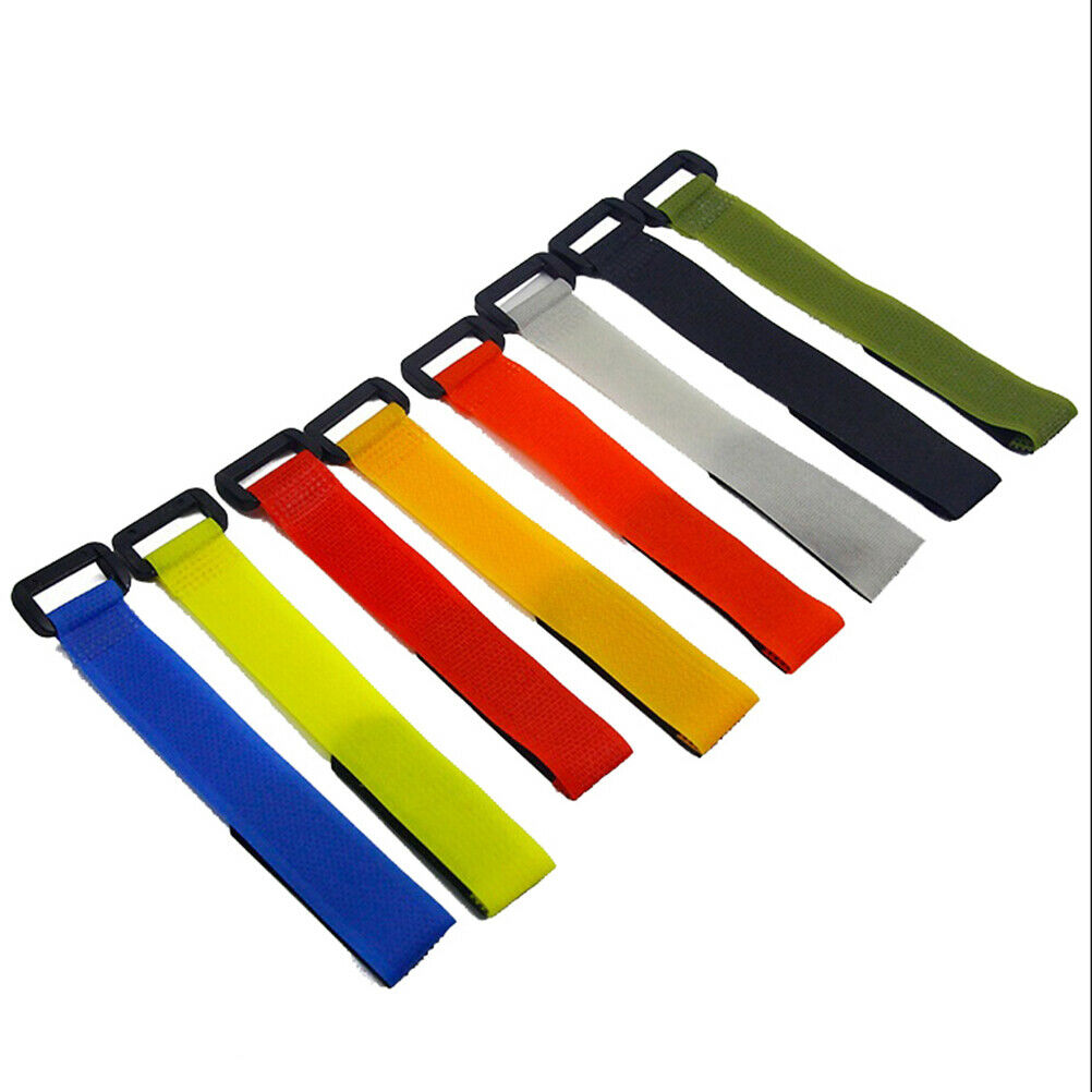1Pc Fishing Accessories Reusable Fishing Rod Tie Holder Strap Loop Cord B.l8