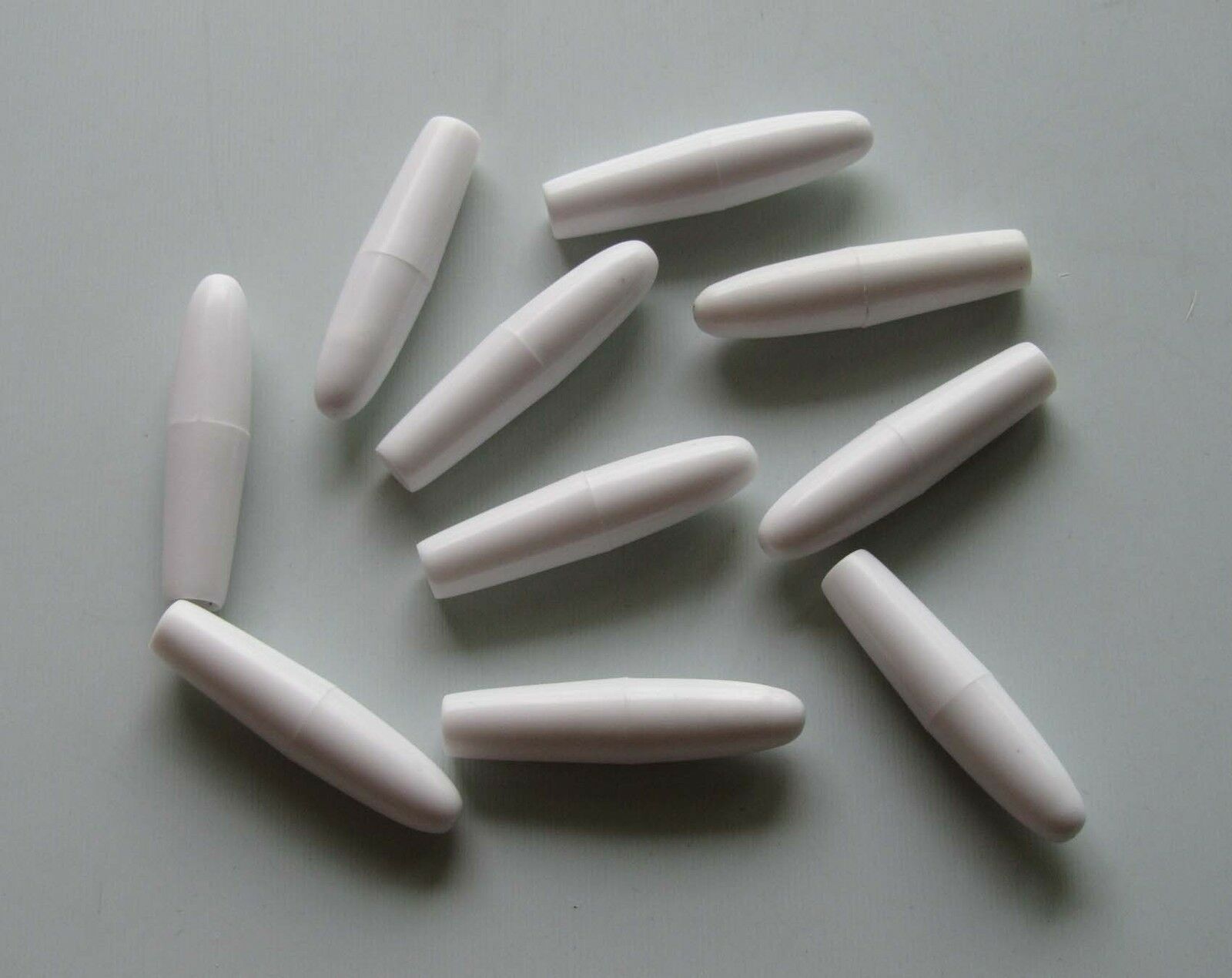 10x ST Strat Guitar Tremolo Trem Arm Tip Whammy Bar Cap White