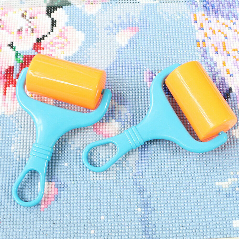 Diamond Painting Roller Plastic Drill Press Tool Cross Stitch Clay Craft  Kits