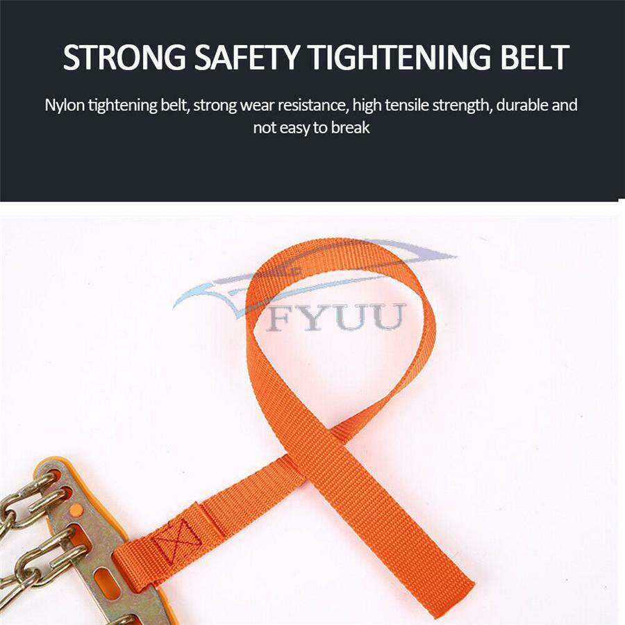 Auto Truck SUV Steel Anti-Slip Belt Snow Anti-Skid Wheel Tire Chains 205--225
