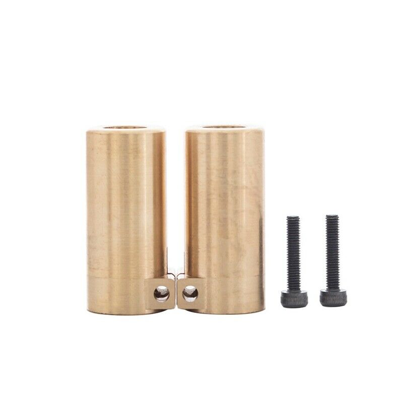 2Pcs Brass Heavy Duty Rear Axle Hub Cer Adapter Lockou for Axial SCX10 II 9004X7