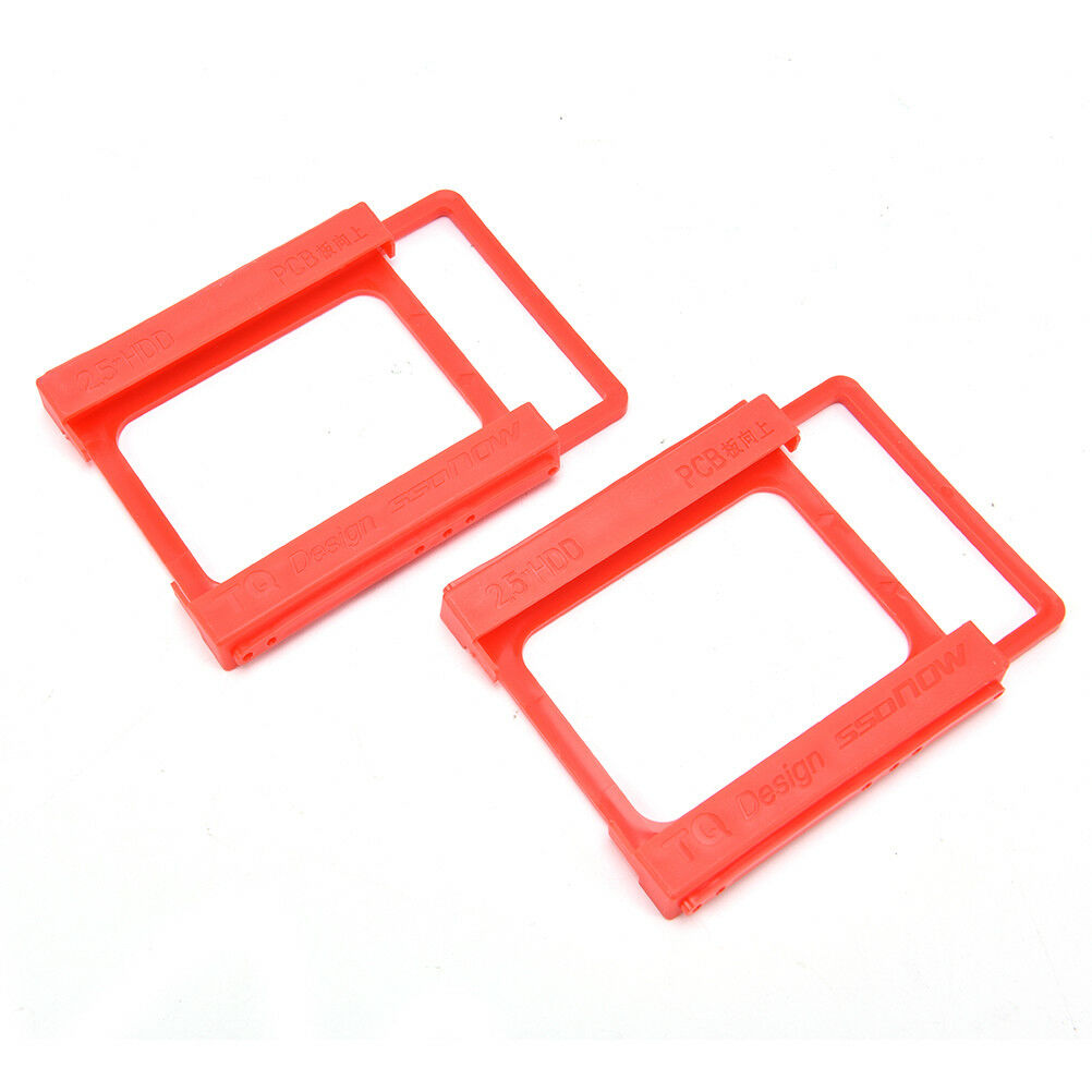 5x Drive Bay Caddies SSD Hard Drive Bay 2.5" To 3.5" Tray Bracket HDD Adapter BD