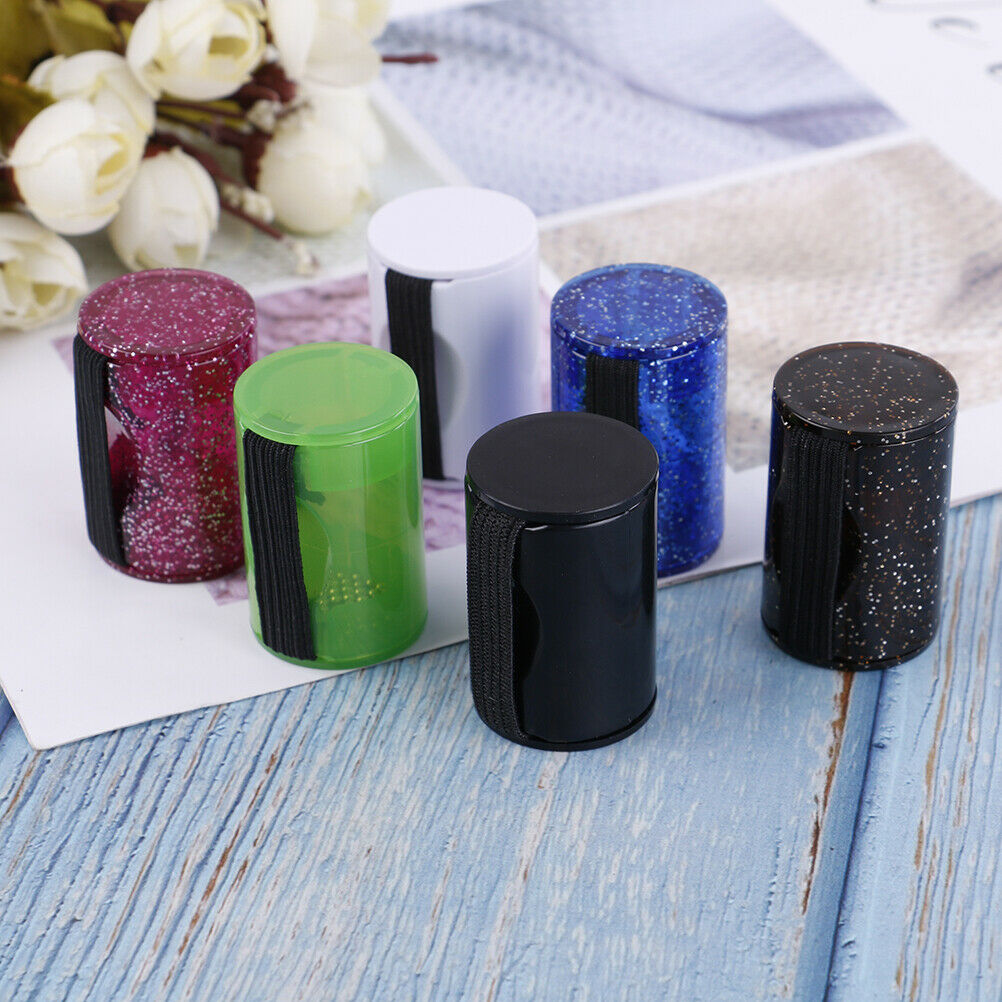Rhythm Sand Shaker Music Finger Ring Finger Shot for Ukulele Guitar Access.l8