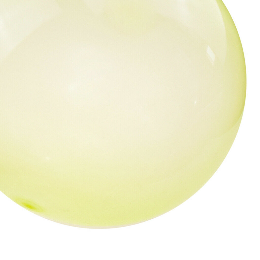 2X Bubble Ball Inflatable Amazing Stretch Balls Indoor Outdoor Party Yellow M