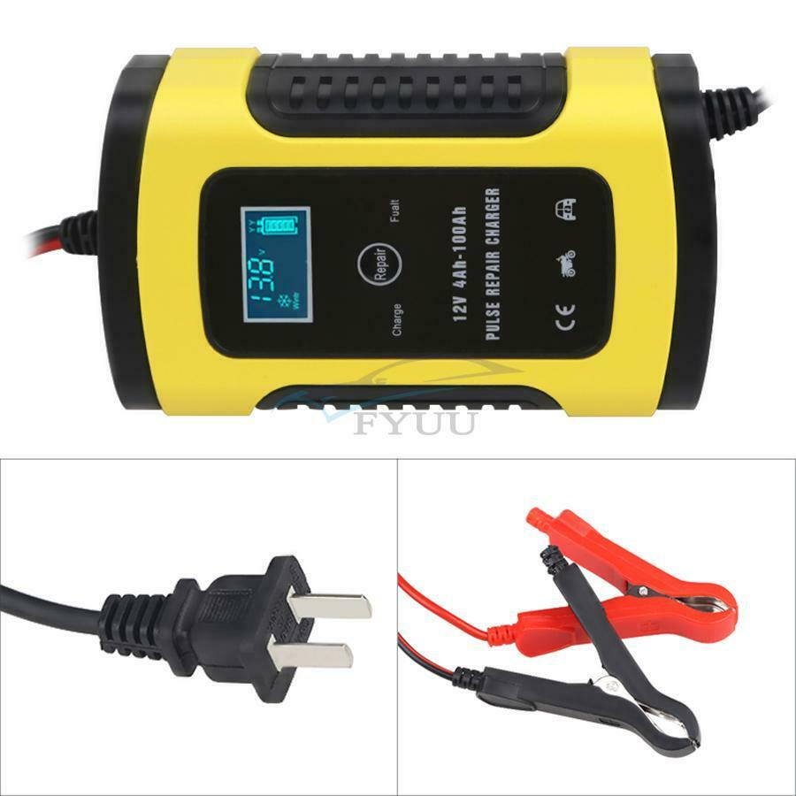 1 Piece DC 12V 5-6A 3-Stage Automatic Switchmode Pulse Repair Battery Charger
