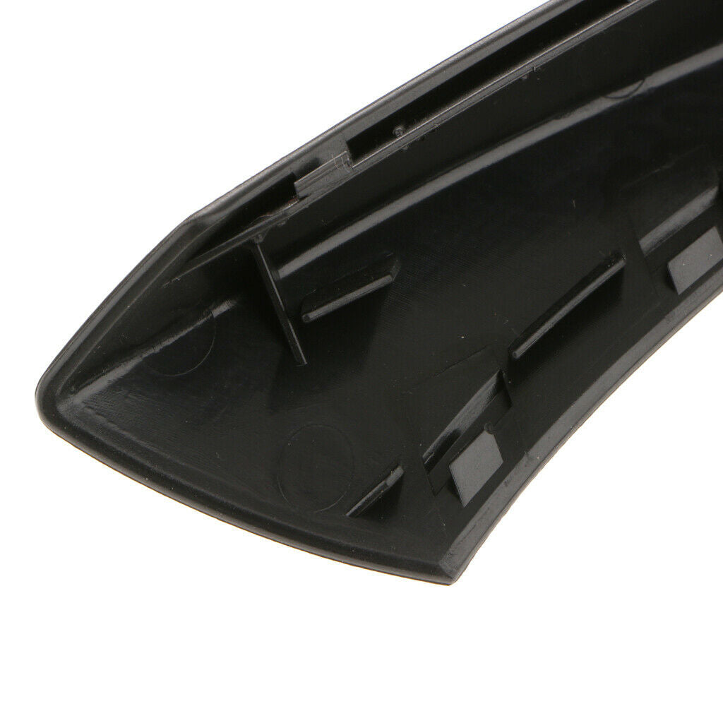 2X Right Inner Door Panel Handle Outer Trim for 04-12 BMW E90 3-Series Black
