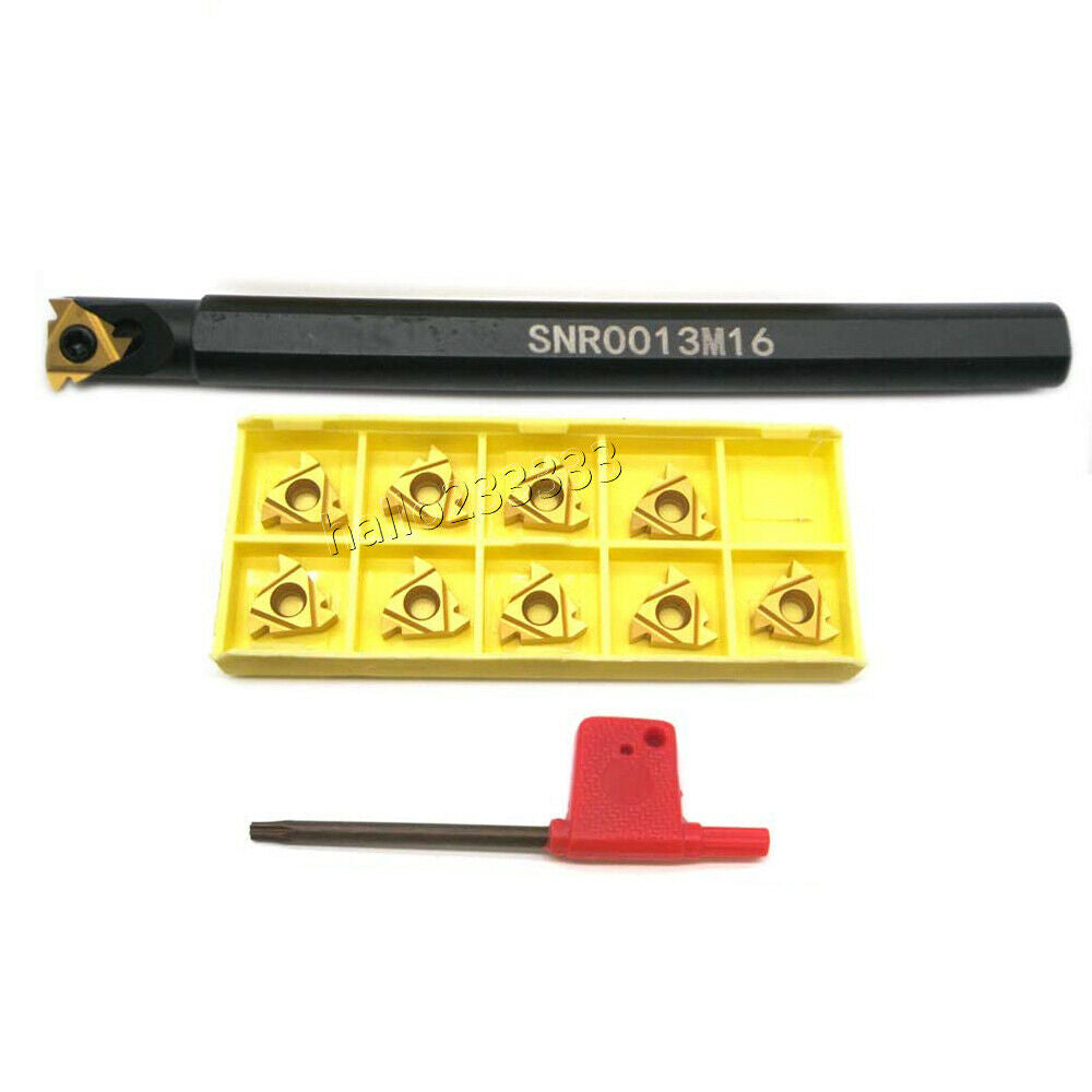1/2" SNR0013M16 CNC Lathe Threading Turning Tool Holder +16IR AG60 BP010  Insert