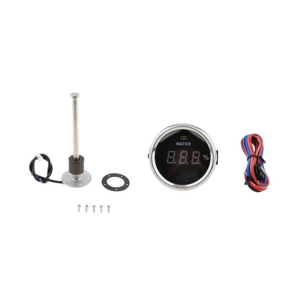 Boat Digital Water Level Gauge+200mm Liquid Water & Fuel Level Gauge Sensor