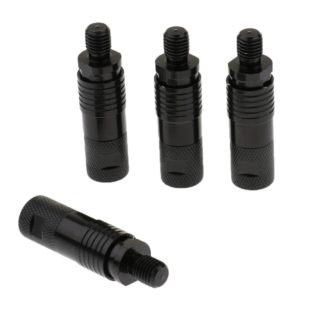 4x Metal Fishing Rod Pod Connector Release Adapter For