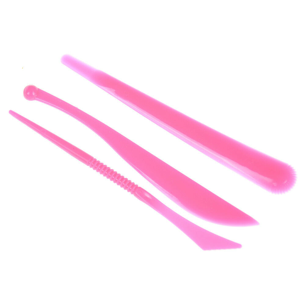 5Pcs/Set Polymer Clay Tools Children Sculpey Oven Bake Plastic Tools Set .l8
