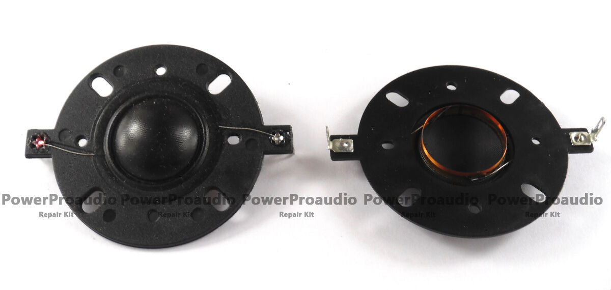 1 pair 25.4 25.5mm (1") silk diaphragm dome Tweeters horn Drive voice coil
