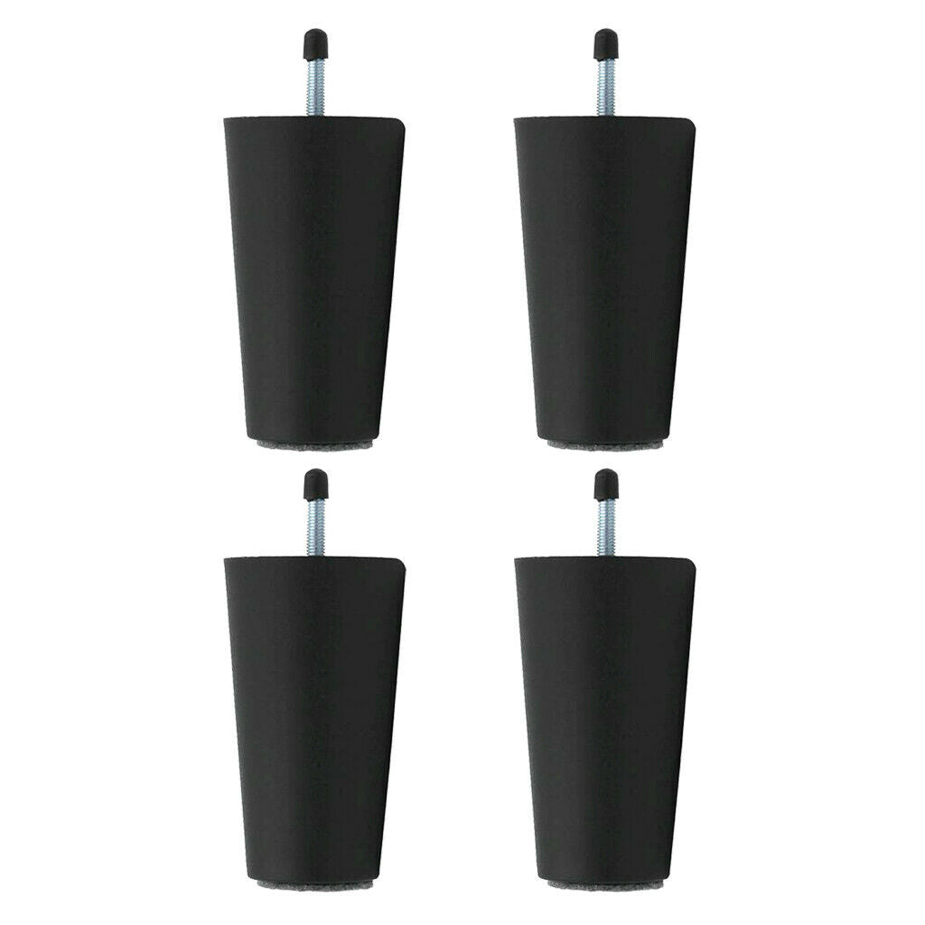 4pcs Bed Chair Furniture Sofa Couch Legs Replacement Bed Riser 125mm