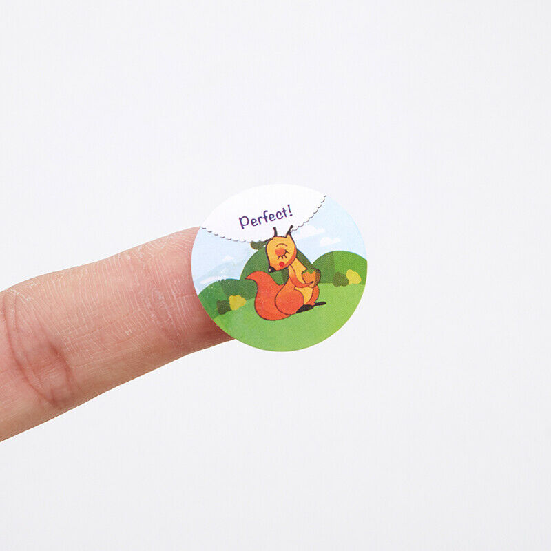 1inch Face Stickers for Kids 500pcs Reward Stickers 'WOW! YOU DID IT' Enc.l8