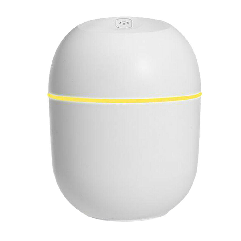 220ml Ultrasonic Humidifier for Bedroom Quiet Cool Mist Air Lightweight Portable