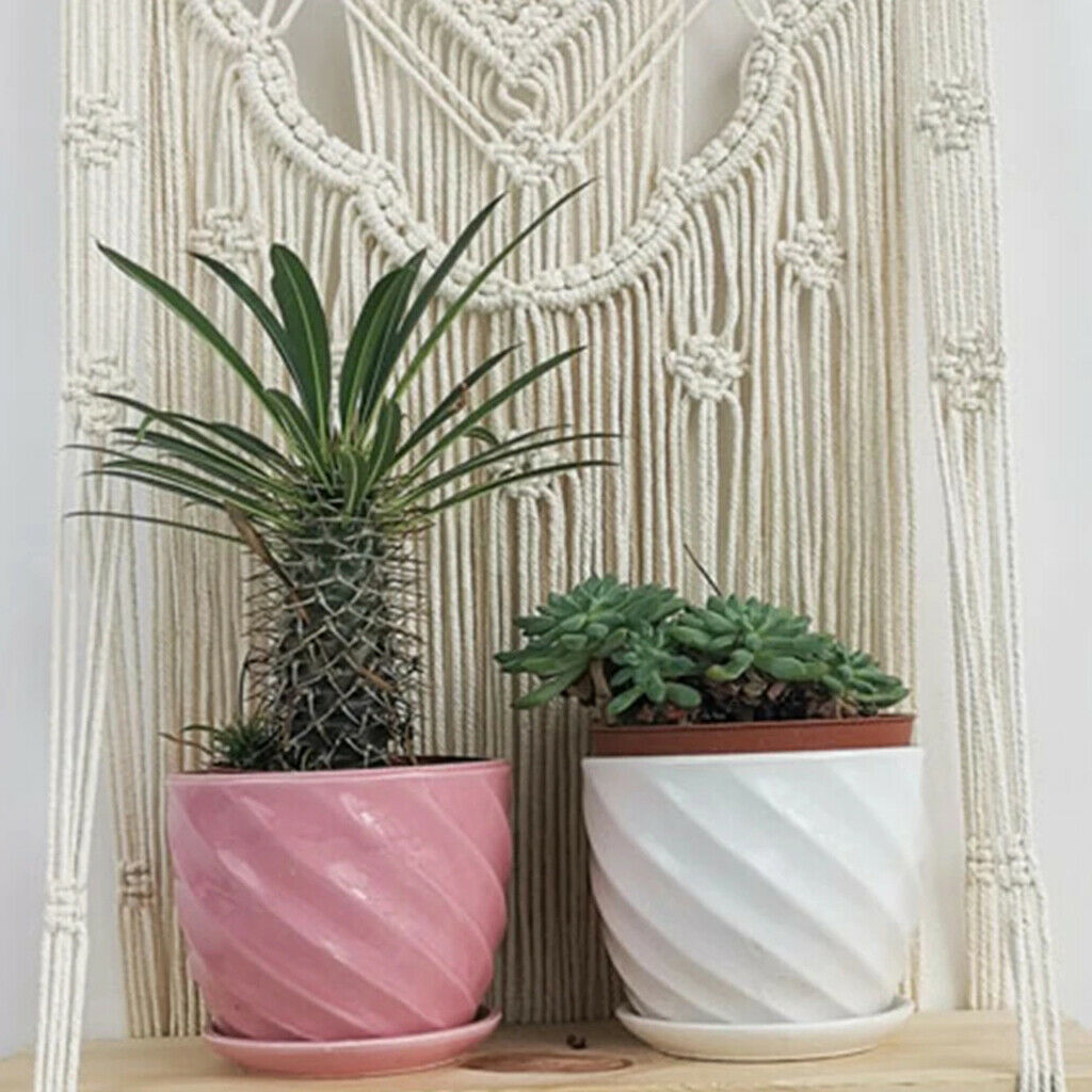 Handcraft Decor, Cute Woven Shelves Decor for Bathroom Plants Picture Frame,