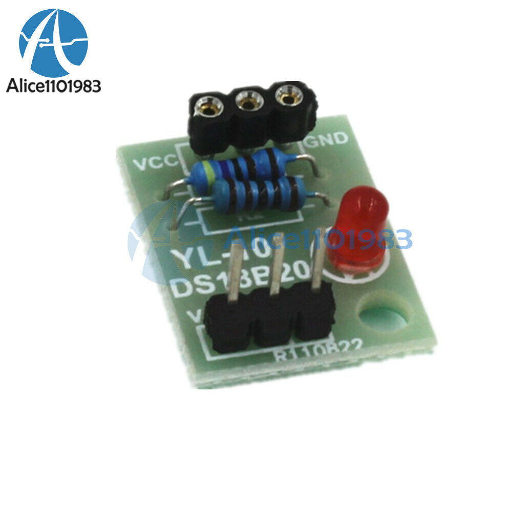 2PCS DS18B20 Temperature Sensor Shield Module without DS18B20 Chip