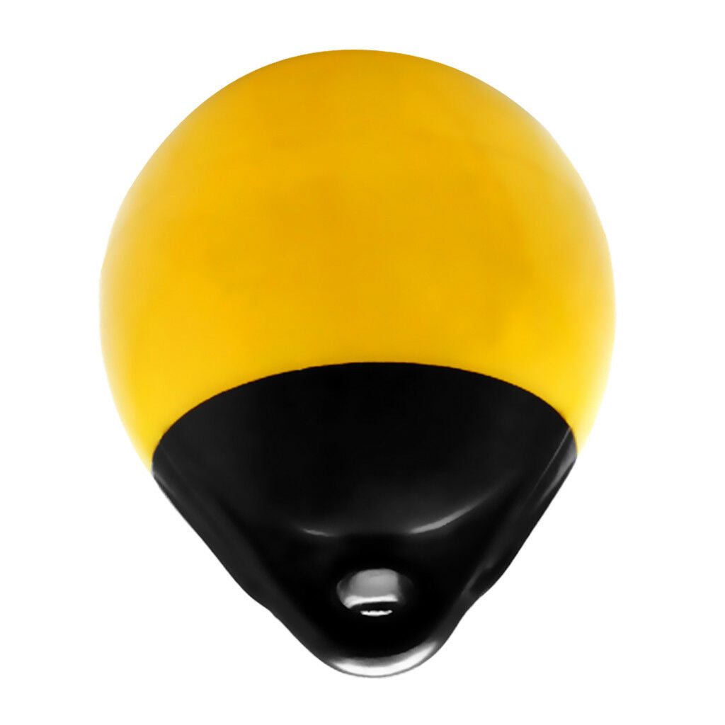 Durable Inflatable Boat Fender 9.8" x 11.8" Yellow Heavy Duty Marine Bumpers
