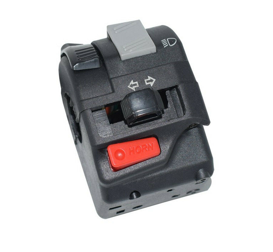 1x 22mm Motorcycle Handlebar Control Headlight Fog Light Turn Signal Horn Switch