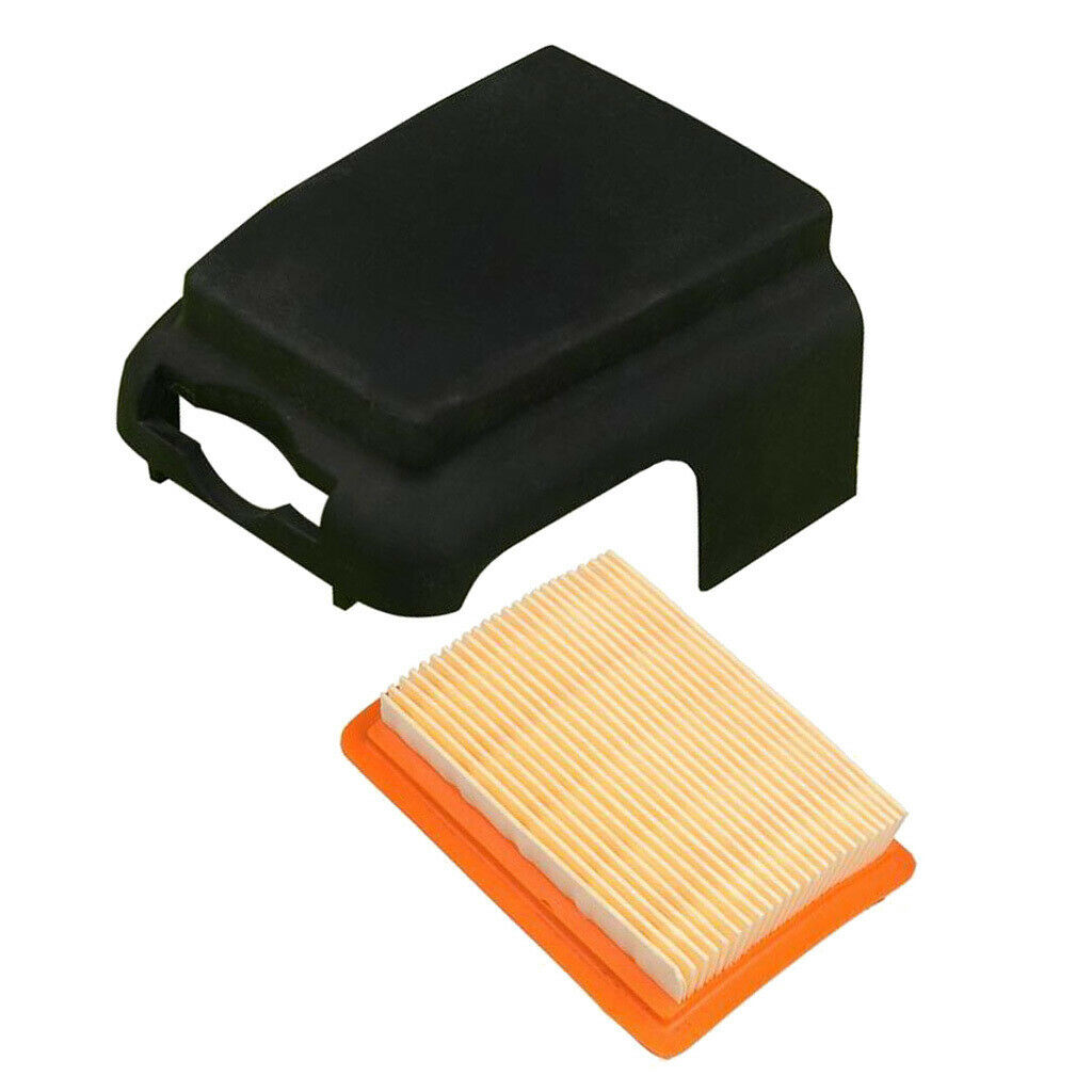 String Trimmer Air Filter & Filter Cover Replacement for STIHL