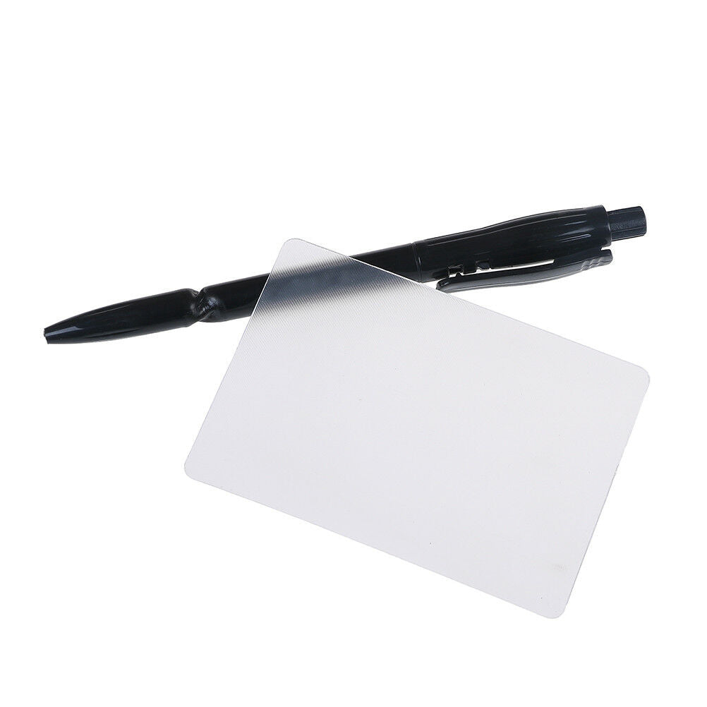 1pcs Lens card perspective distortion close up street magic tricks kids .DD