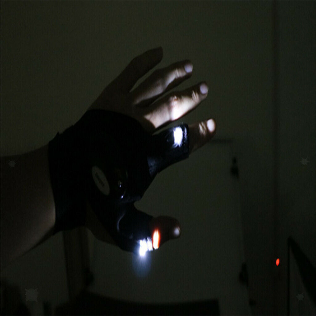 LED Gloves with Waterproof Lighting