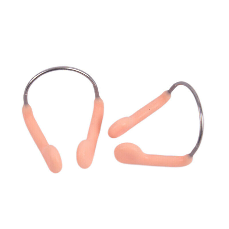 1PC New Soft Silicone Steel Wire Nose Clips For Summer Swimming Diving EquiS Tt