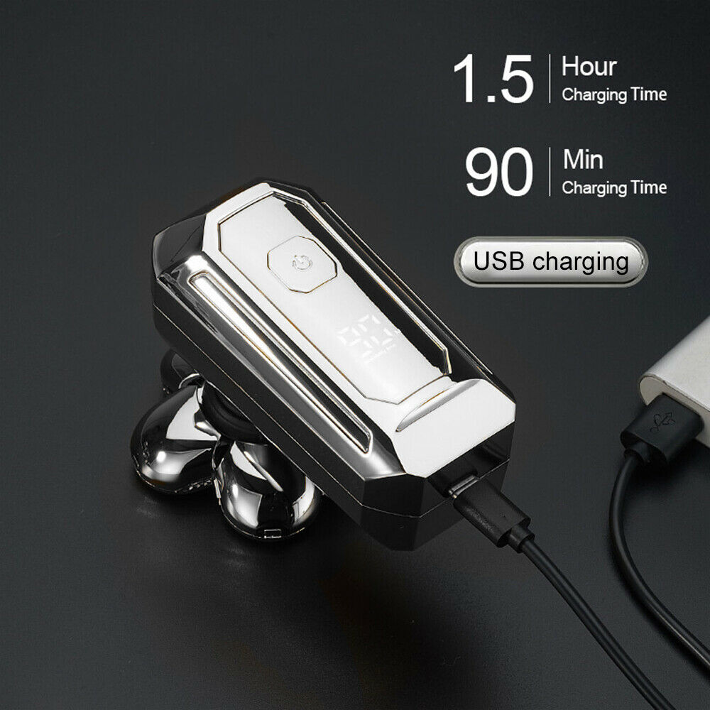 800mah 5 in 1 Electric Shaver IPX7 Rechargeable Haircutting Nose Hair Trimming