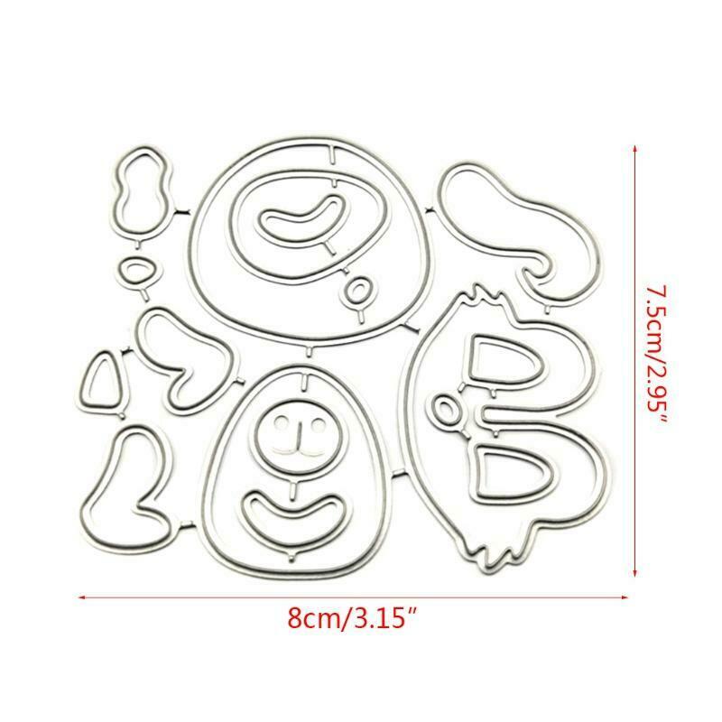 Squirrel DIY Embossing Carbon Steel Mould  for Album Paper Card Making
