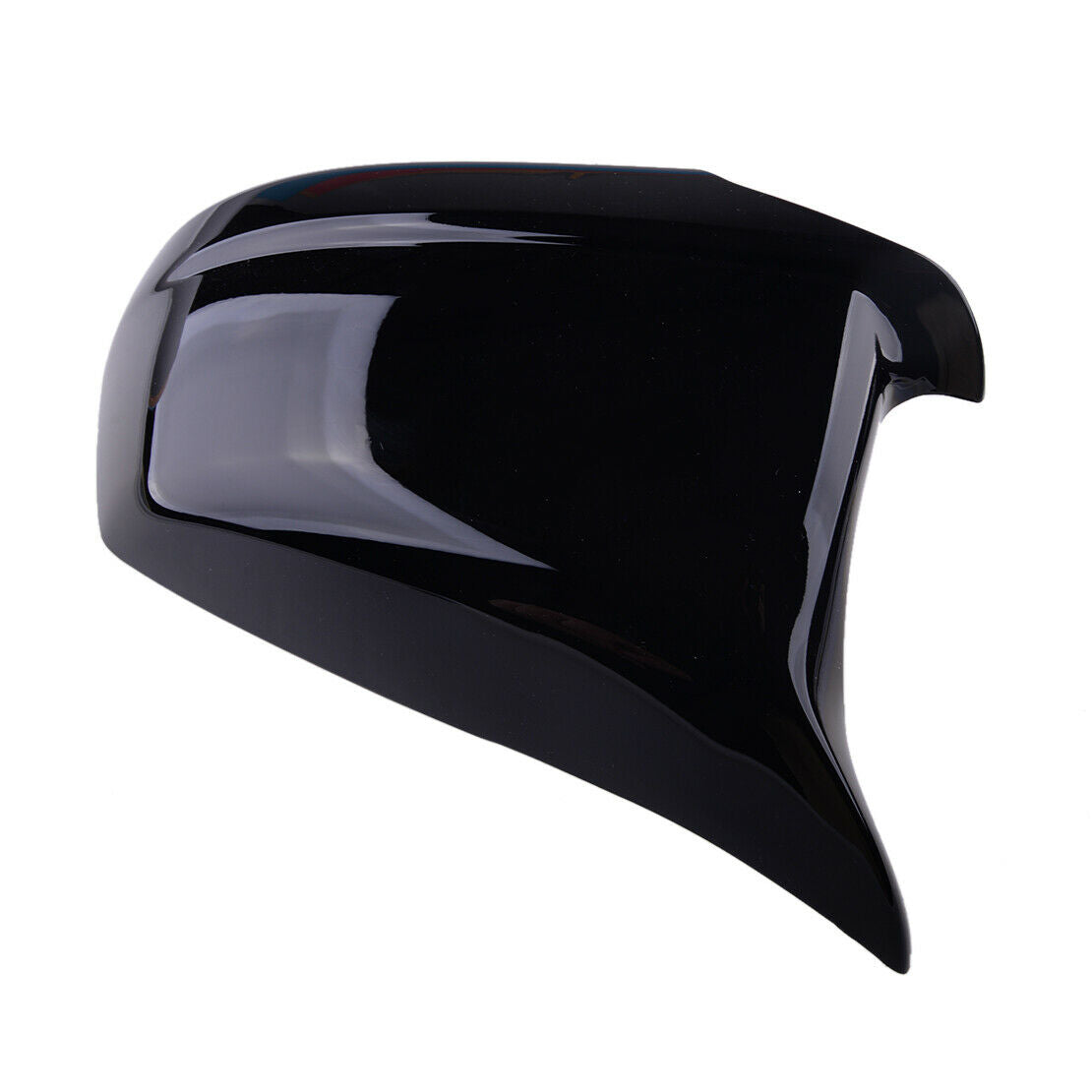 Pair Gloss Black Wing Mirror Cover Cap Fit For BMW F10 F11 5 2011-2013