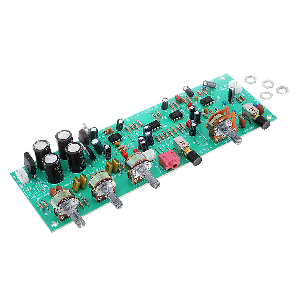 Dx338a Preamp Sound Bass Treble Volume Control Preamp Board