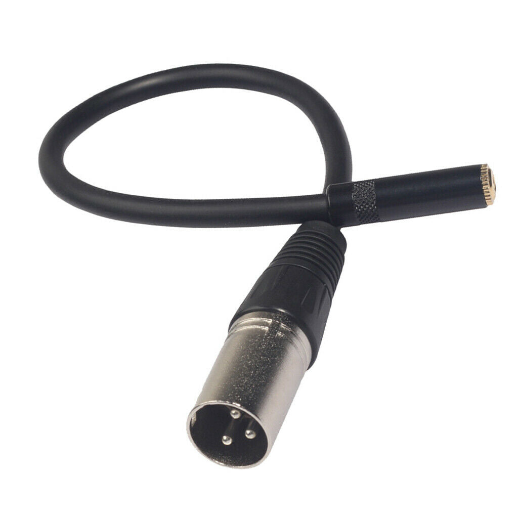 4X RCA/XLR Female to XLR Male XLR Headphone Cable Adapter Audio Line 30cm A