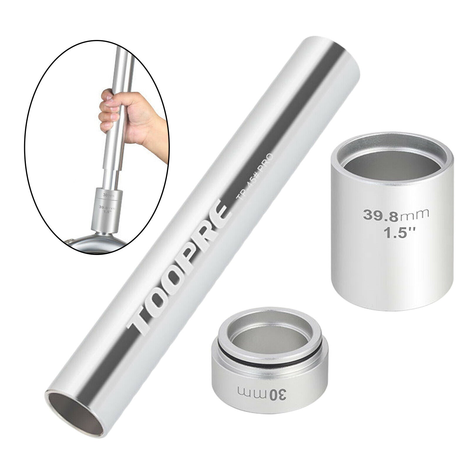Bike Fork Install Tool Star Nut Driver 1.5'' Repair Setter Bushing Pipe