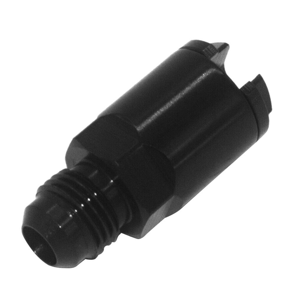 Fuel Line EFI Adapter -6 AN to 1/4" Quick Push Hardline Fitting adapter