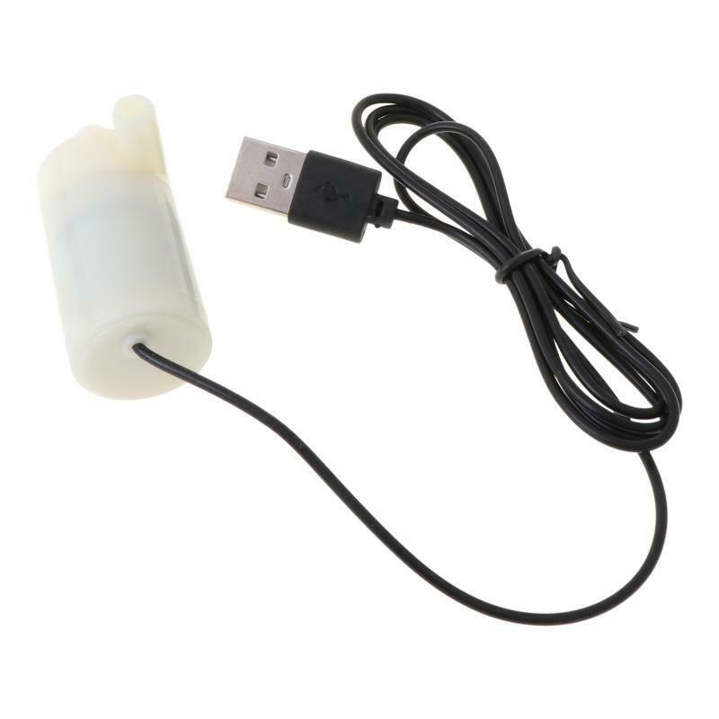 Micro Mini Submersible Water Pump Fish Tanks Aquarium Usb Powered DC 5V 2-3L/min