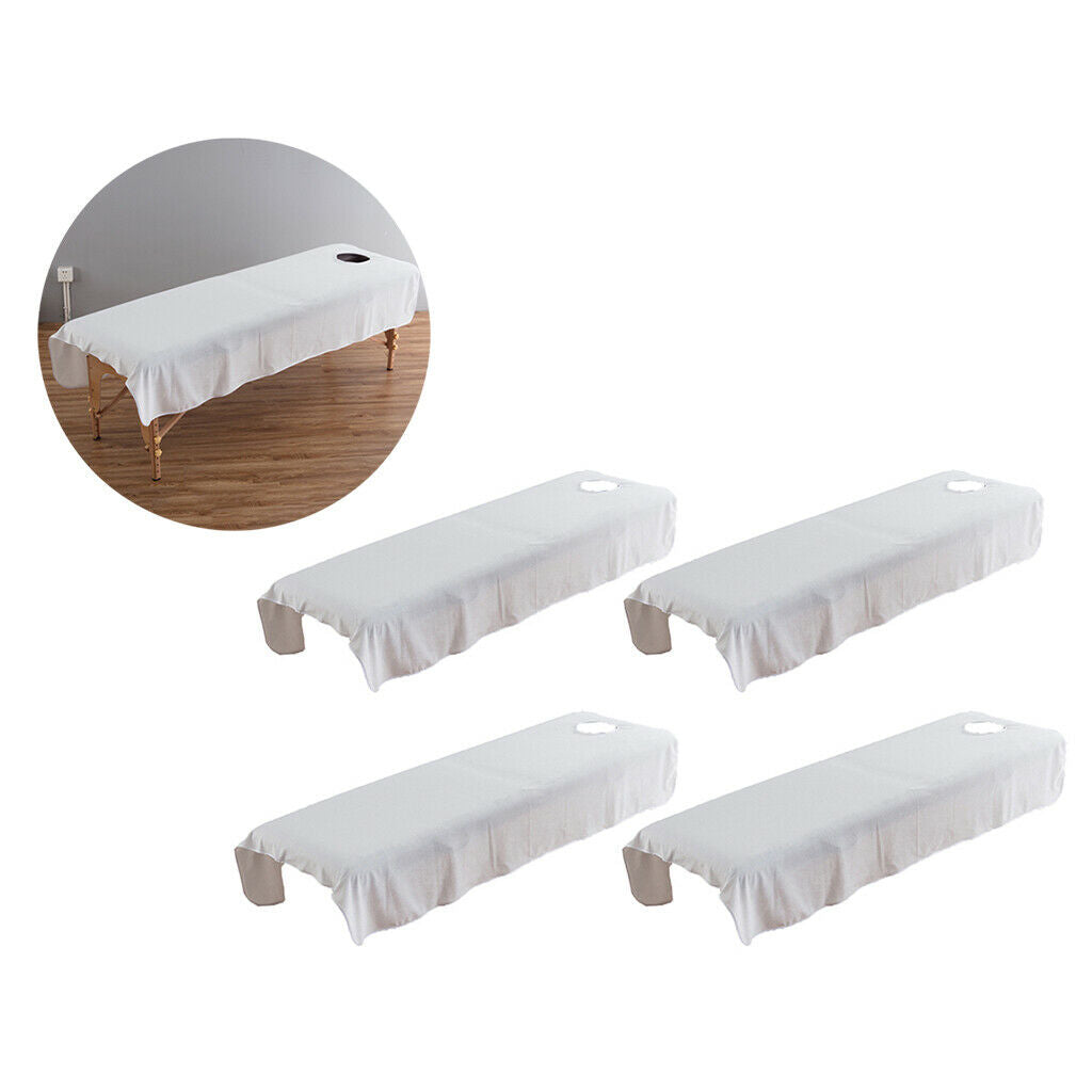 4x Comfort Spa Massage Table Sheets Cosmetic Beauty Salon Facial Bed Cover