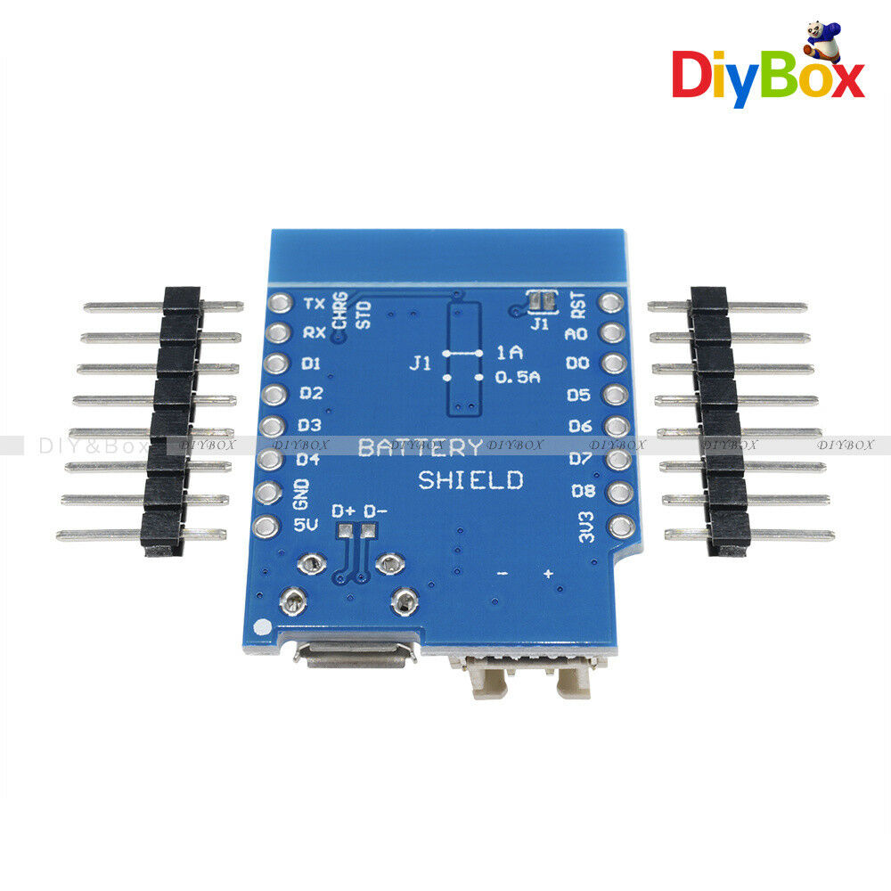 WeMos D1 lithium battery For mini single Battery Shield Charging & Boost D