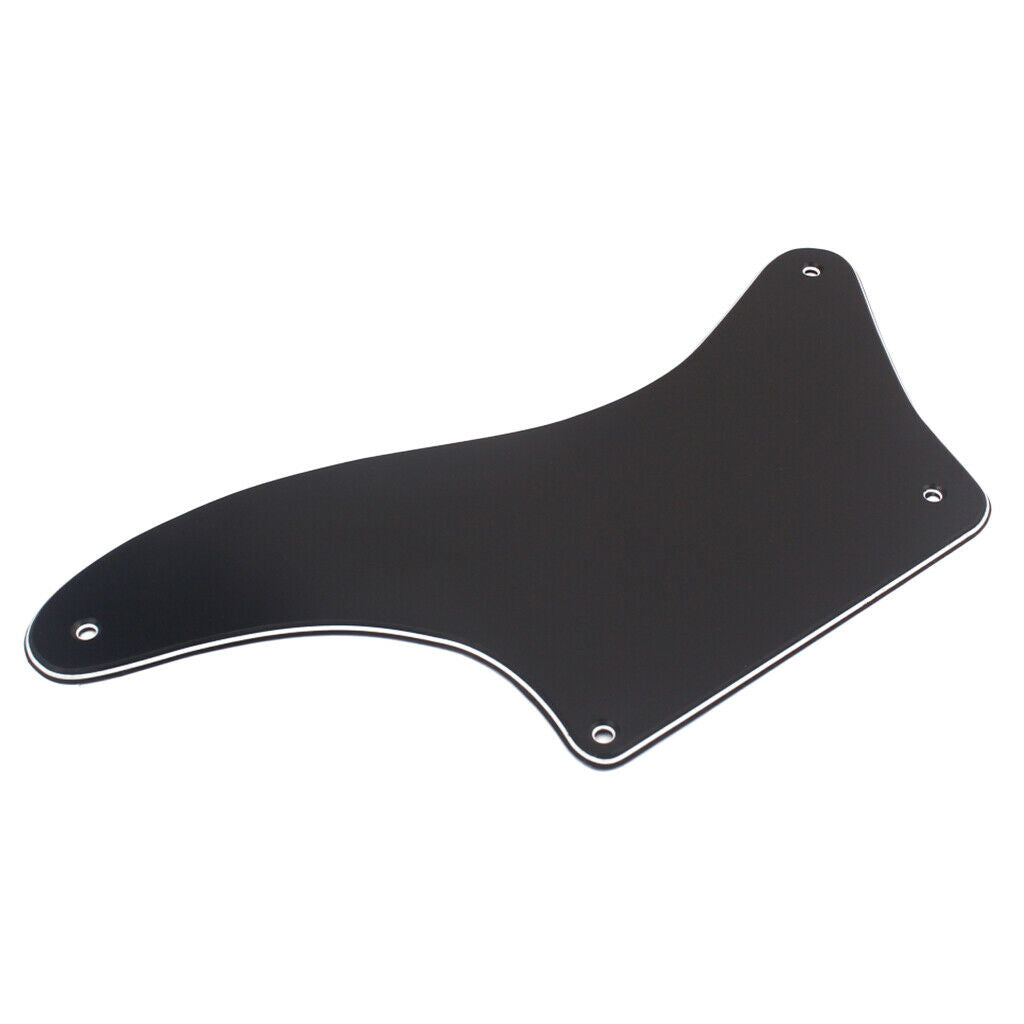 Guitar Pickguard for The Cabronita Caster Parts 3 Layers Durable Black