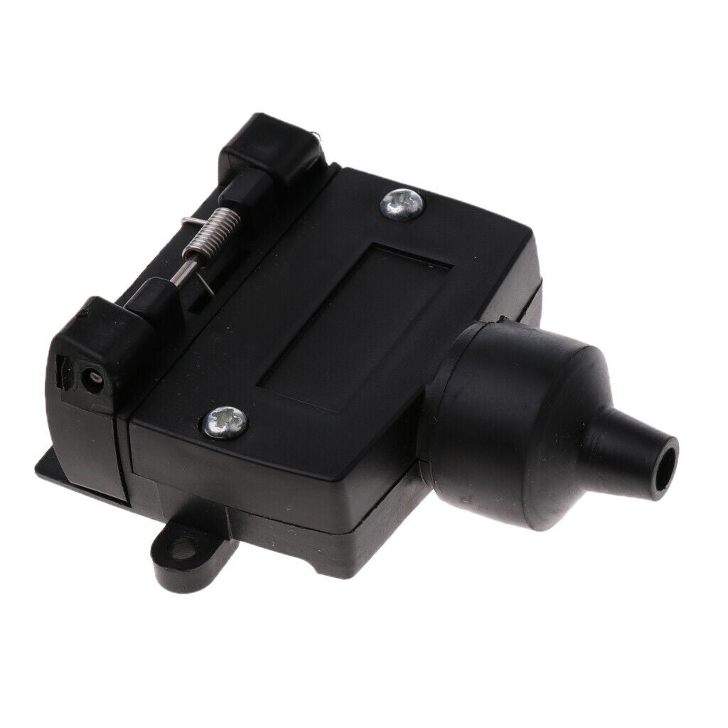 7 Pin Flat Trailer Female Plug Connector Socket Truck