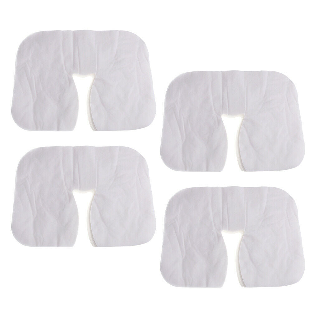 400pcs Non-Woven Disposable Massage Table Face Head Rest Cover for Salon Spa