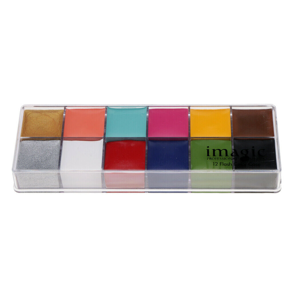 Halloween Professional Face Body Paint Oil Painting Art Make Up Party Kit