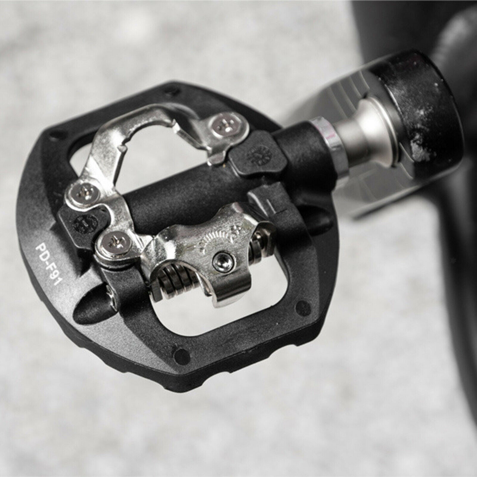 Dual Function SPD Mountain Bike Bicycle Sealed Clipless Pedals Multi-Purpose