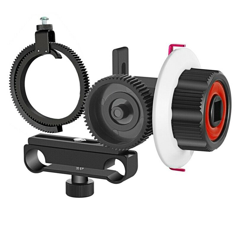 VD-F0 Camera Follow Focus 15MM Follow Focus with Gear  Belt for  Nikon Sony A6U1