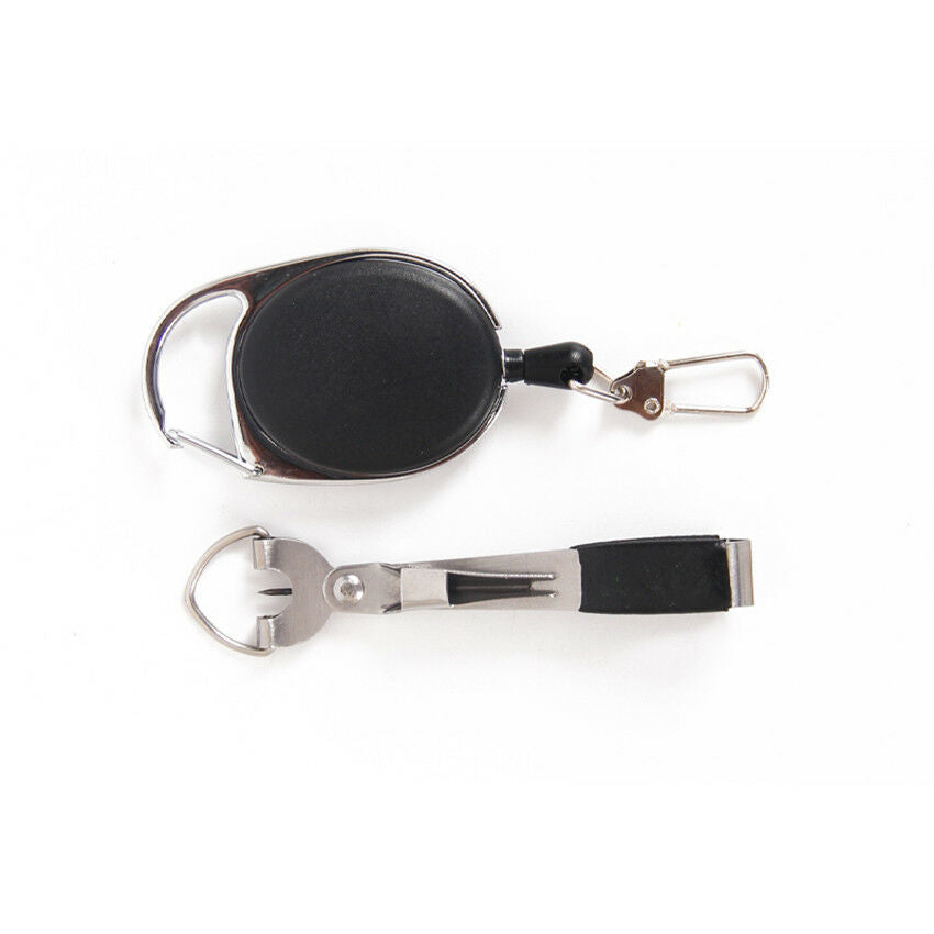 4-IN-1 Quick Knot Tying Tools 4 in 1 Fly Fishing Clippers Line Nipper Retractor