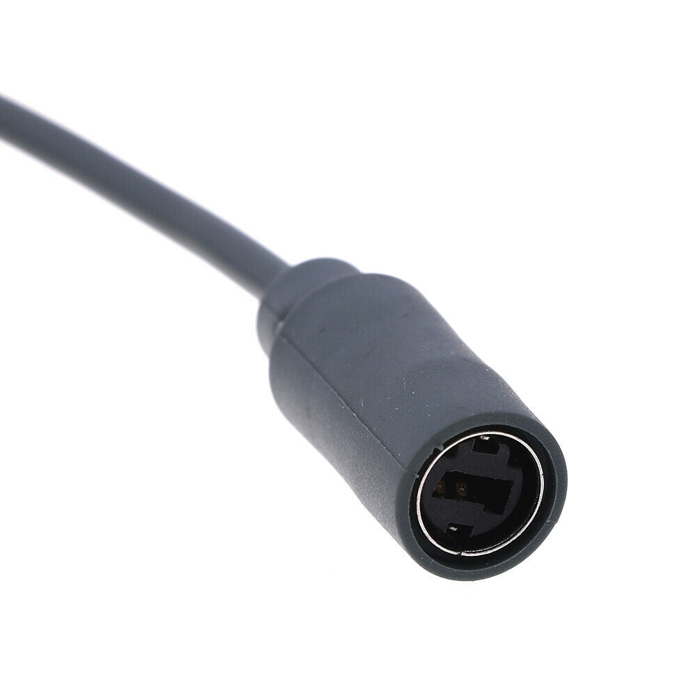 Wired controller USB breakaway adapter cable cord for xbox 360 Gray 23cm DEAU