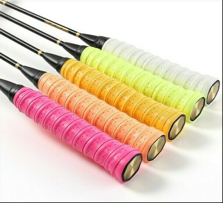 4x Anti-slip Racket Grip Tape Handle Absorb Sweat Overgrip Tennis Badminton NR9