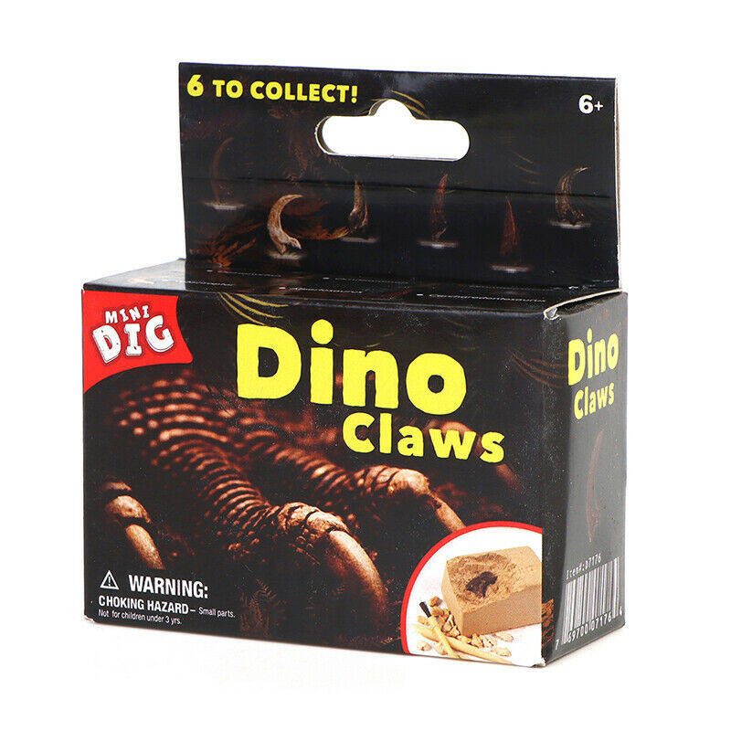 Random 1Pcs Dinosaur Paw Fossil Dig Kit Crafts Toys DIY Assembly Mo Fx