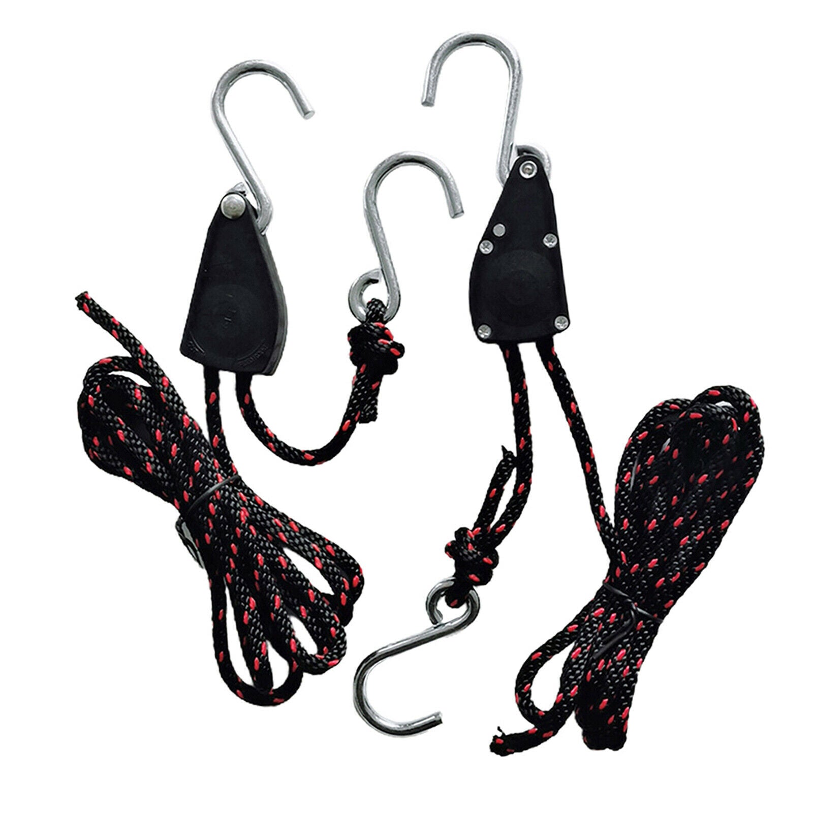 Heavy Duty Bungee Cords Strap 2pc Set Thick Tarp Tie Downs Bungi